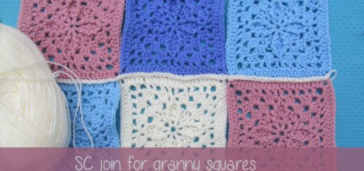 Single Crochet Join for Granny Squares | Sakeenah
